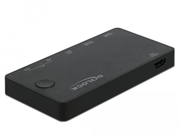 KVM-schakelaar HDMI / USB C - Delock