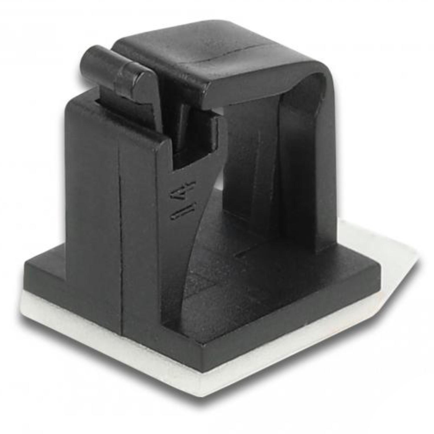 Support de câble avec verrouillage autocollant - Delock