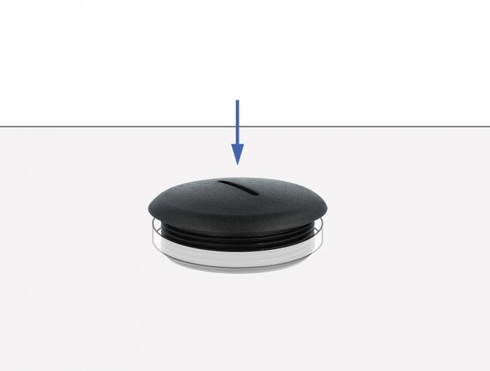 Delock afsluitpluggen M20 x 1,5 zwart 10 stuks - Delock