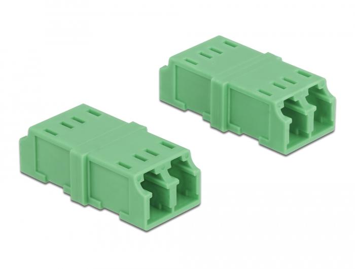 Delock Koppelstuk LC Duplex connector naar LC Duplex connector 4 stuks - Delock