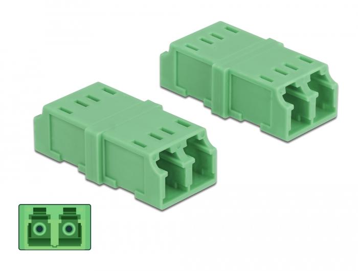 Delock Koppelstuk LC Duplex connector naar LC Duplex connector 4 stuks - Delock