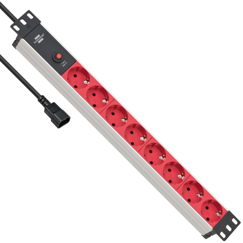 19 inch stekkerdoos - 8-voudig - Brennenstuhl