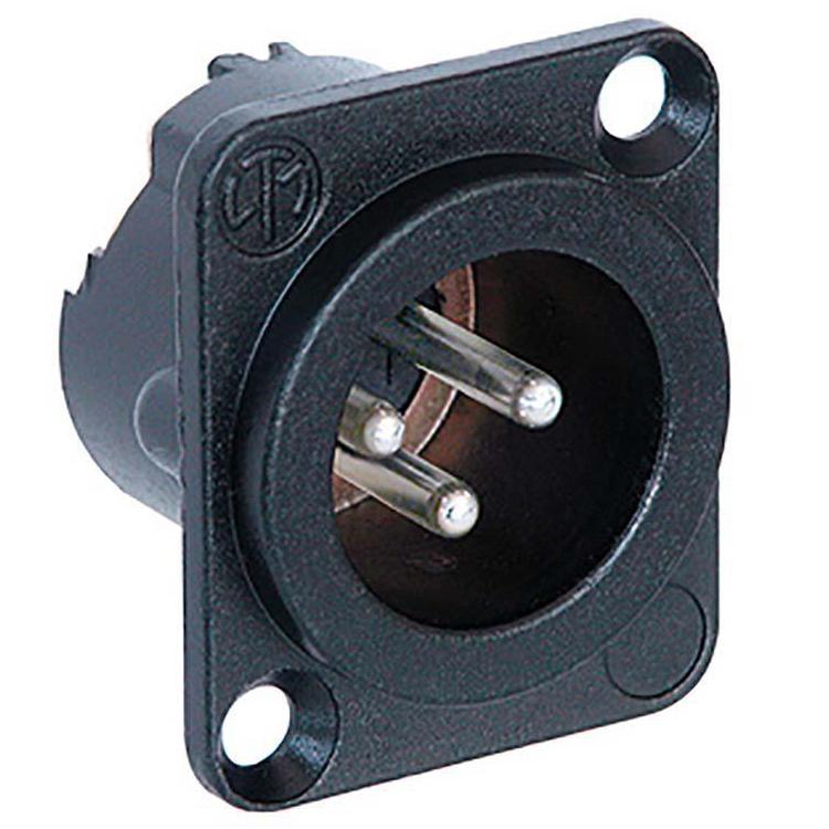 XLR chassisdeel - Neutrik