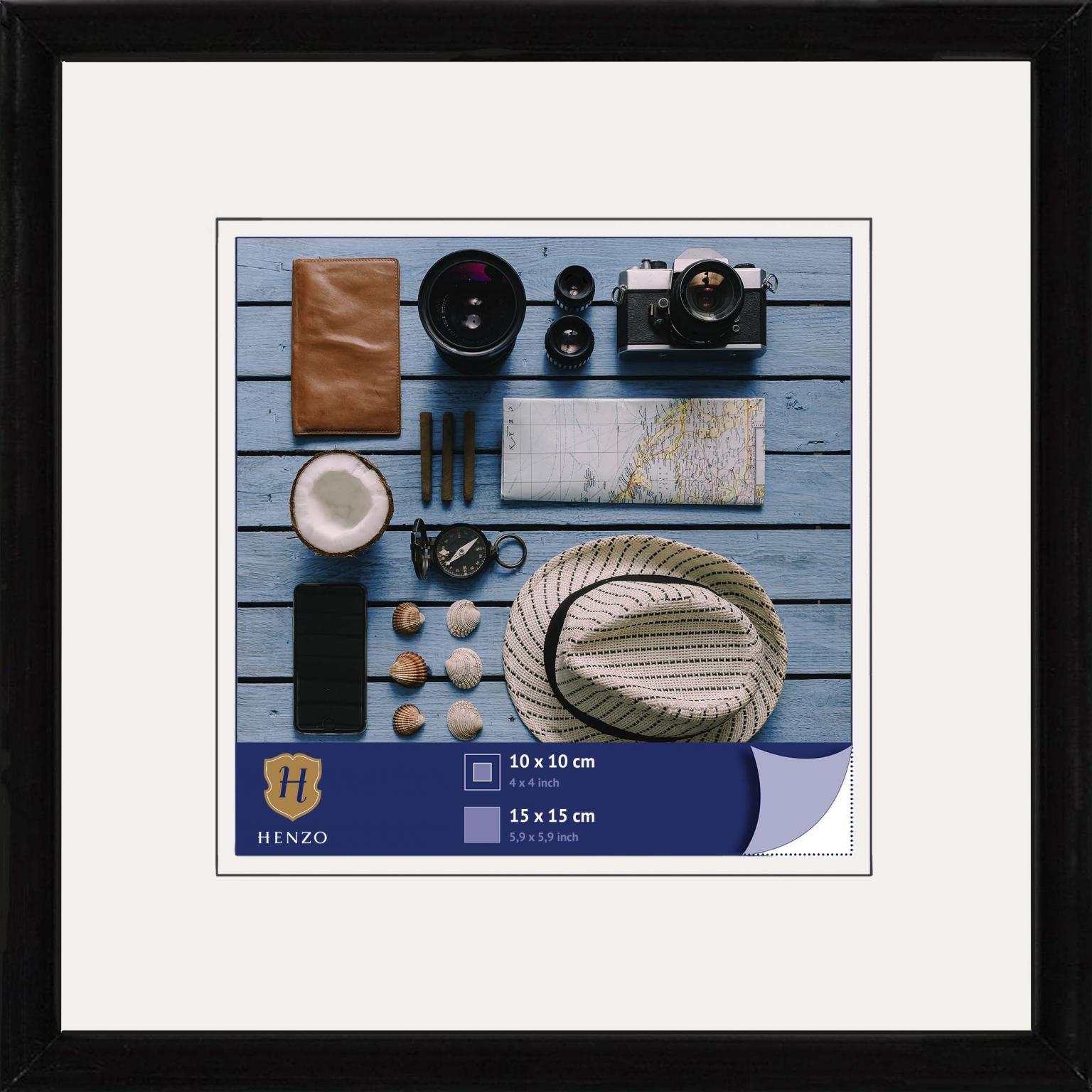 Fotolijst Napoli - 15x15cm - Zwart