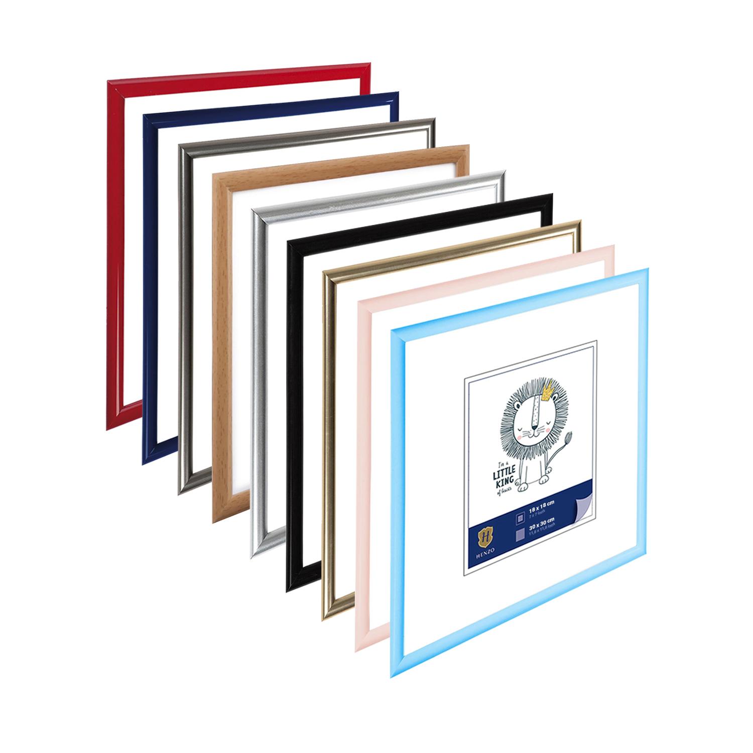 Fotolijst Napoli - 30x30cm - Lichtblauw
