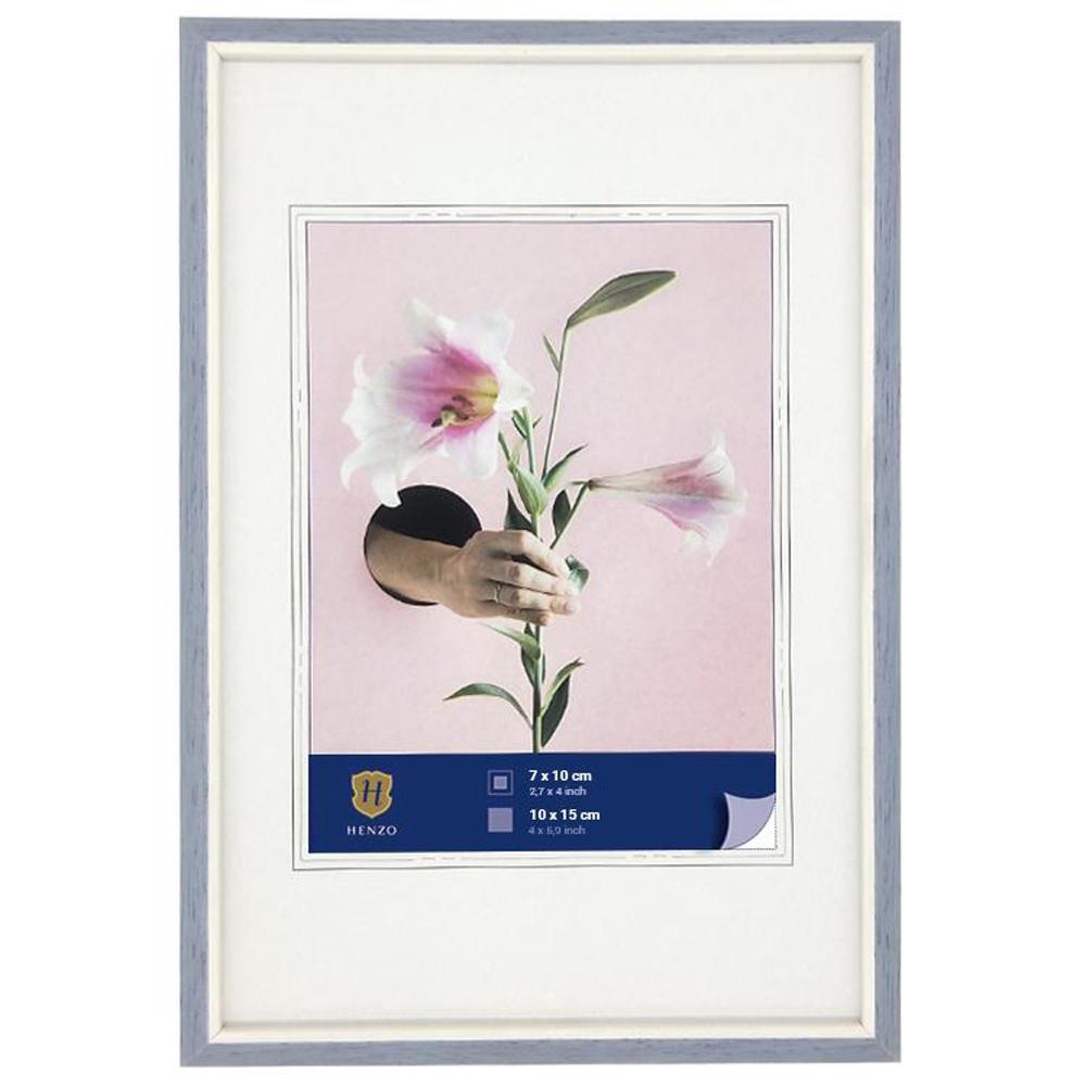 Cadre Lily 10x15 bleu