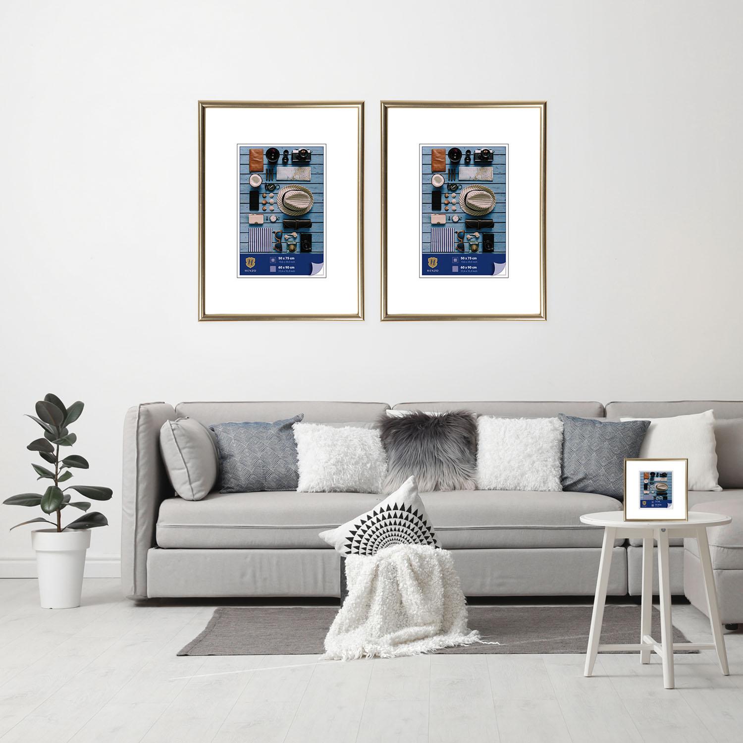Cadre Napoli - 60x90cm - Or