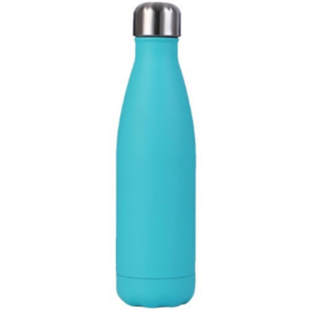 Drinkfles Rubber turquoise