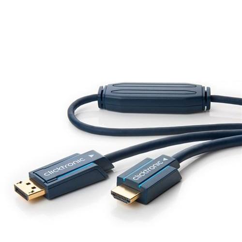 Câble DisplayPort vers HDMI - Clicktronic