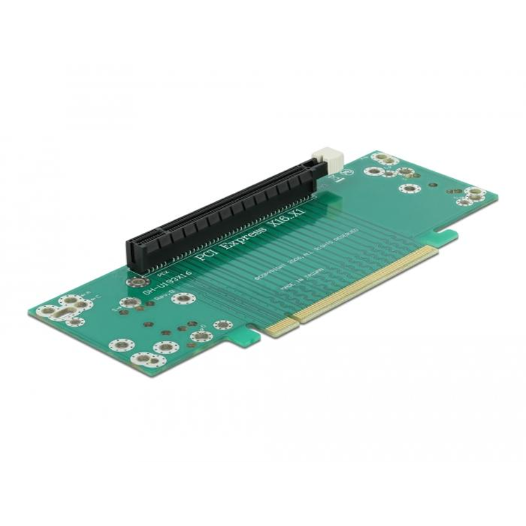 PCI Express Riser Kaart – x16 Horizontaal - Delock