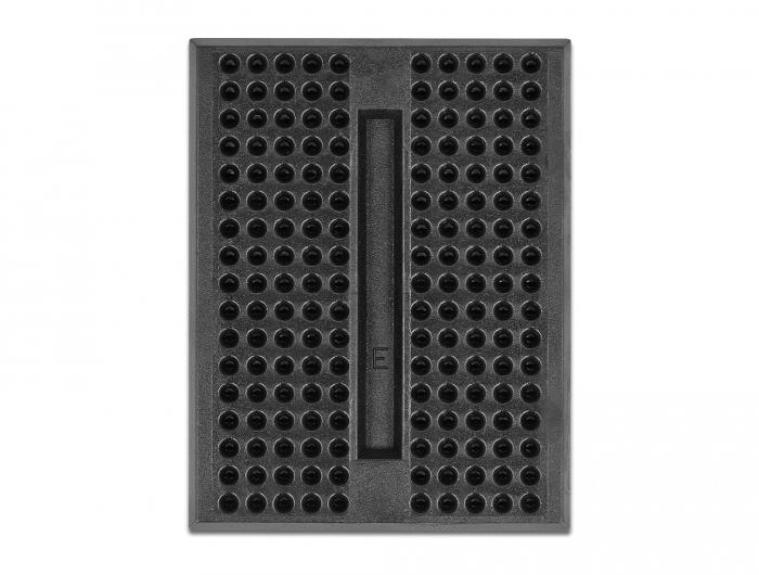 Delock Mini-plaque d'expérimentation 170 contacts noir - Delock
