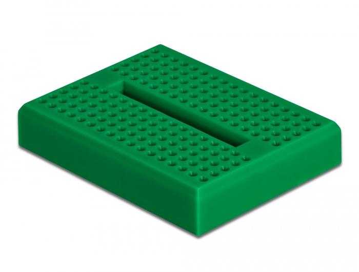 Delock Experimentele Mini-Steekbord 170 contacten groen - Delock