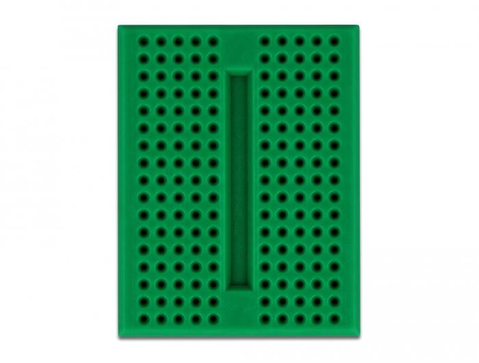 Delock Mini-plaque d'essai expérimentale 170 contacts verte - Delock