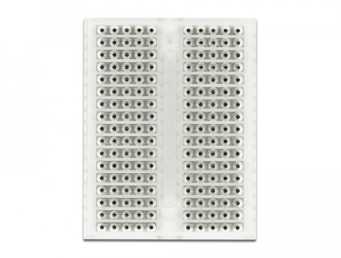 Delock Experimentele Mini-Steekbord 170 contacten transparant - Delock