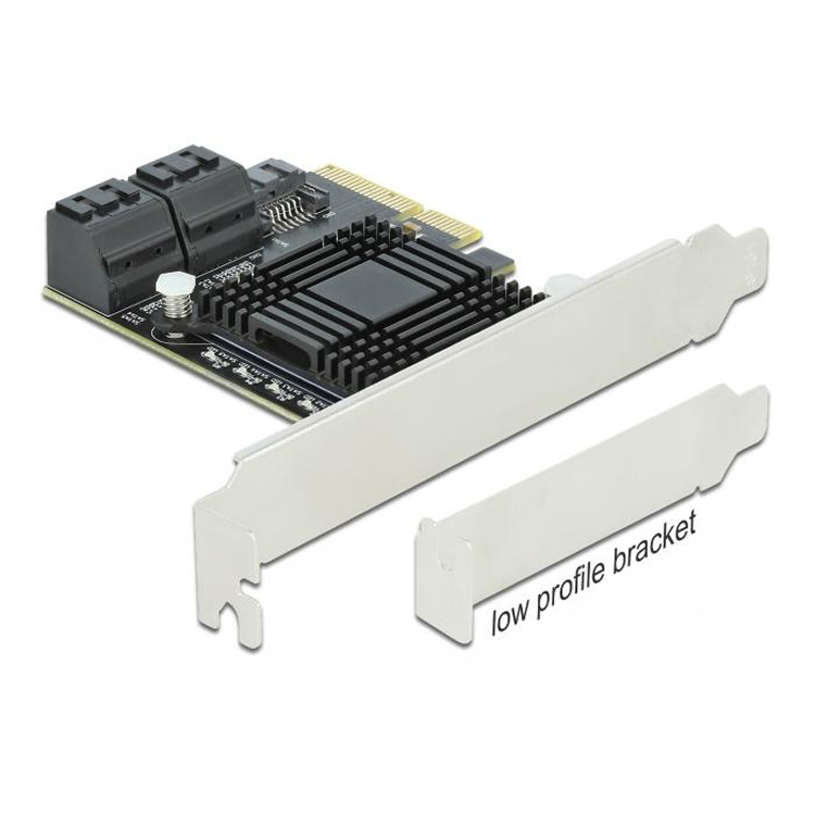 SATA PCI express kaart - Delock