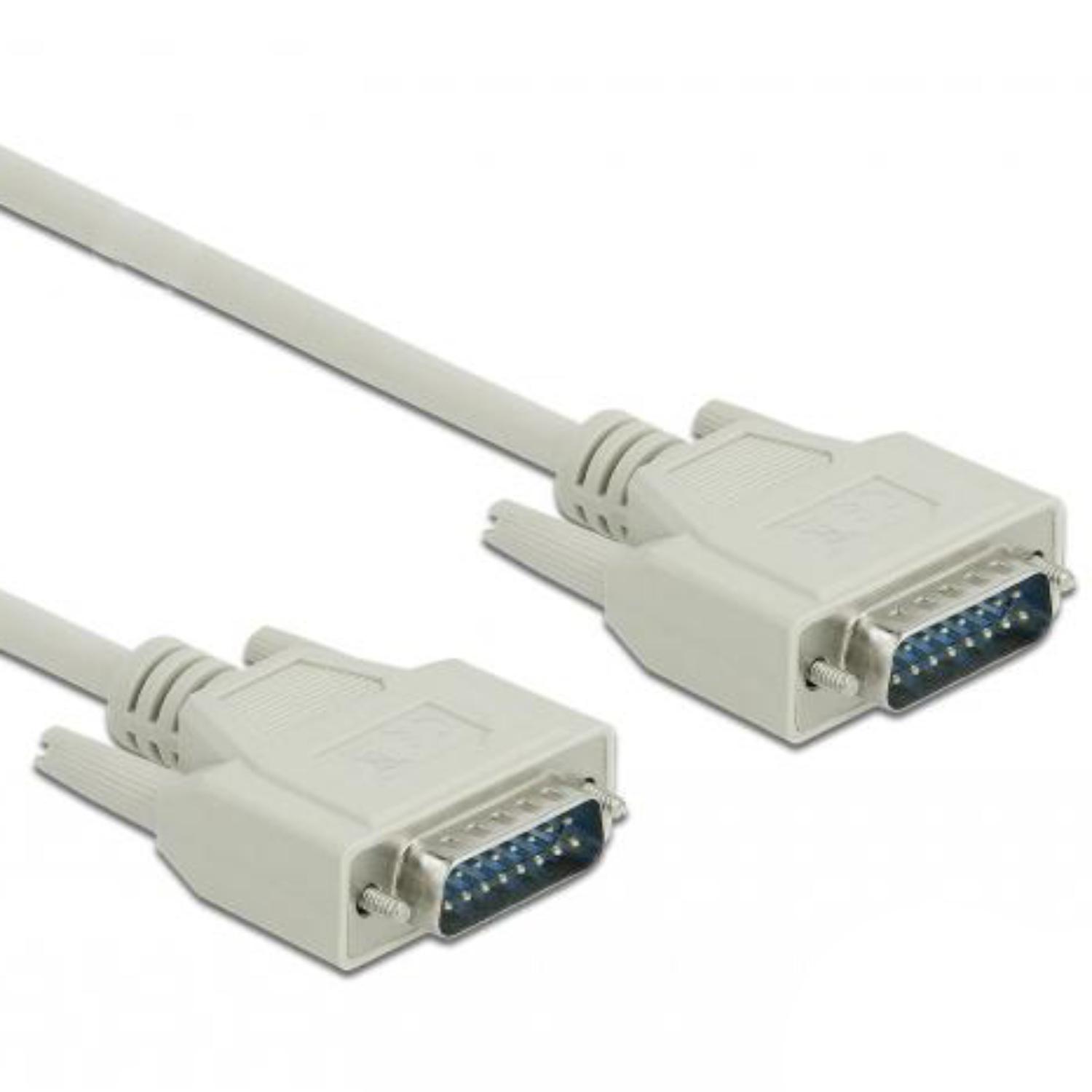 Delock Seriële Kabel Sub-D15 Stekker op Stekker 3 m - Delock