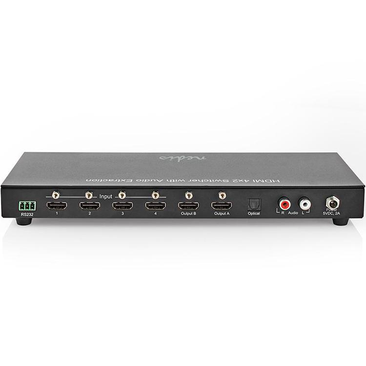 HDMI matrixswitch - 4 naar 4 poorts - Nedis