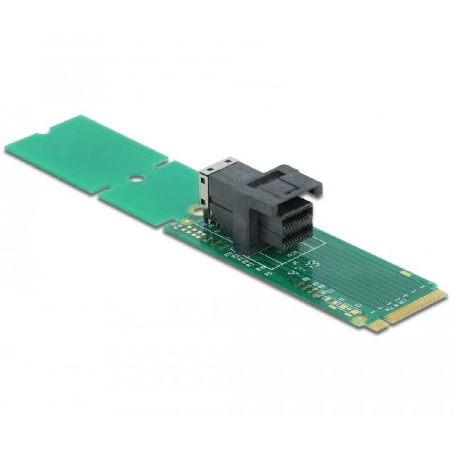 Delock Adapter M.2 Key M naar SFF-8643 NVMe 22110 / 2280 / 2260