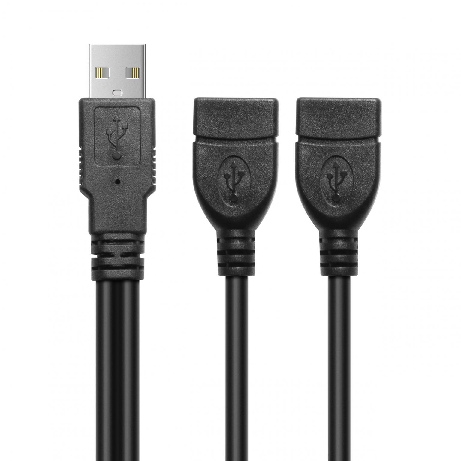 Einbau USB-Hub 2 in 1 Silbergrau USB und USB-C, silbergrau