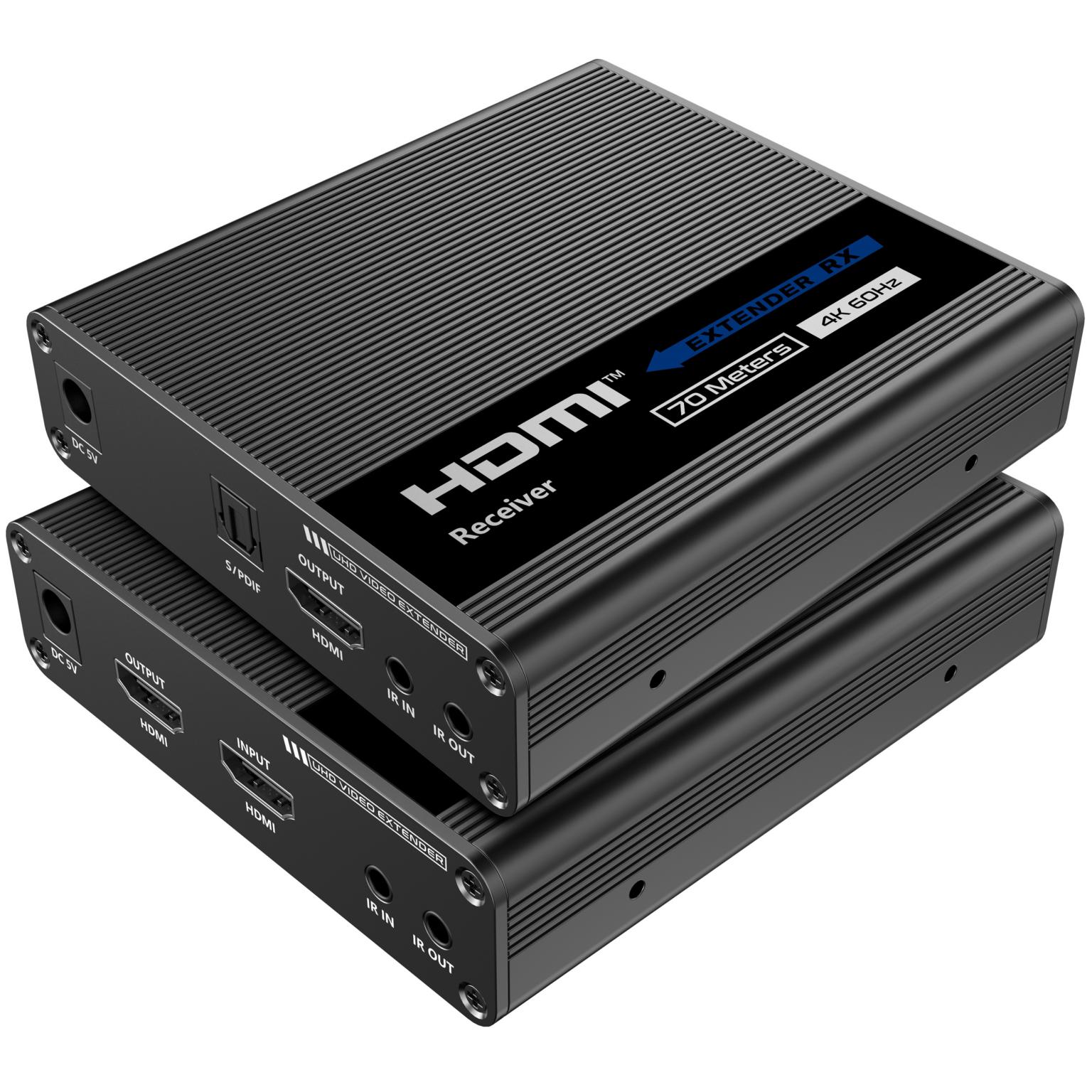 4K HDMI 2.0 verlenger via UTP