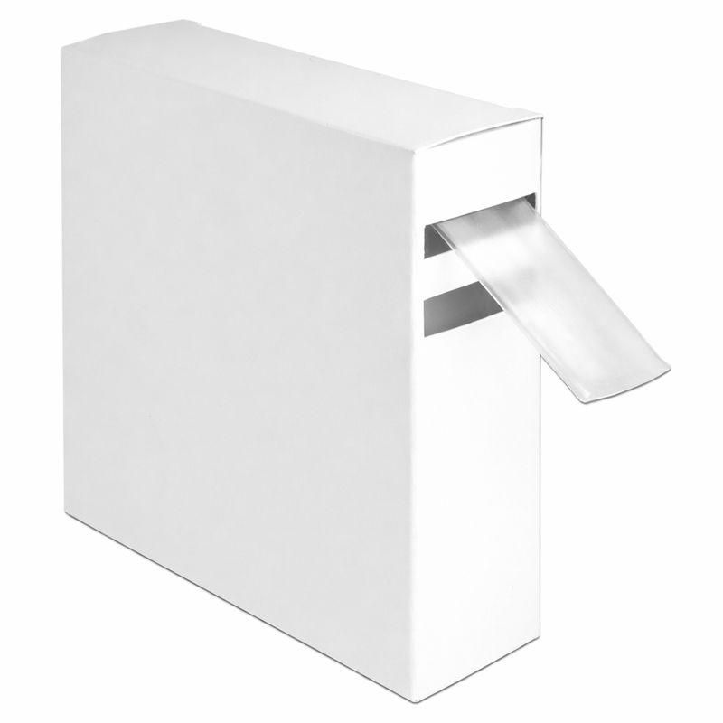 Delock Gaine thermorétractable Boîte 4 m x 25,4 mm transparente