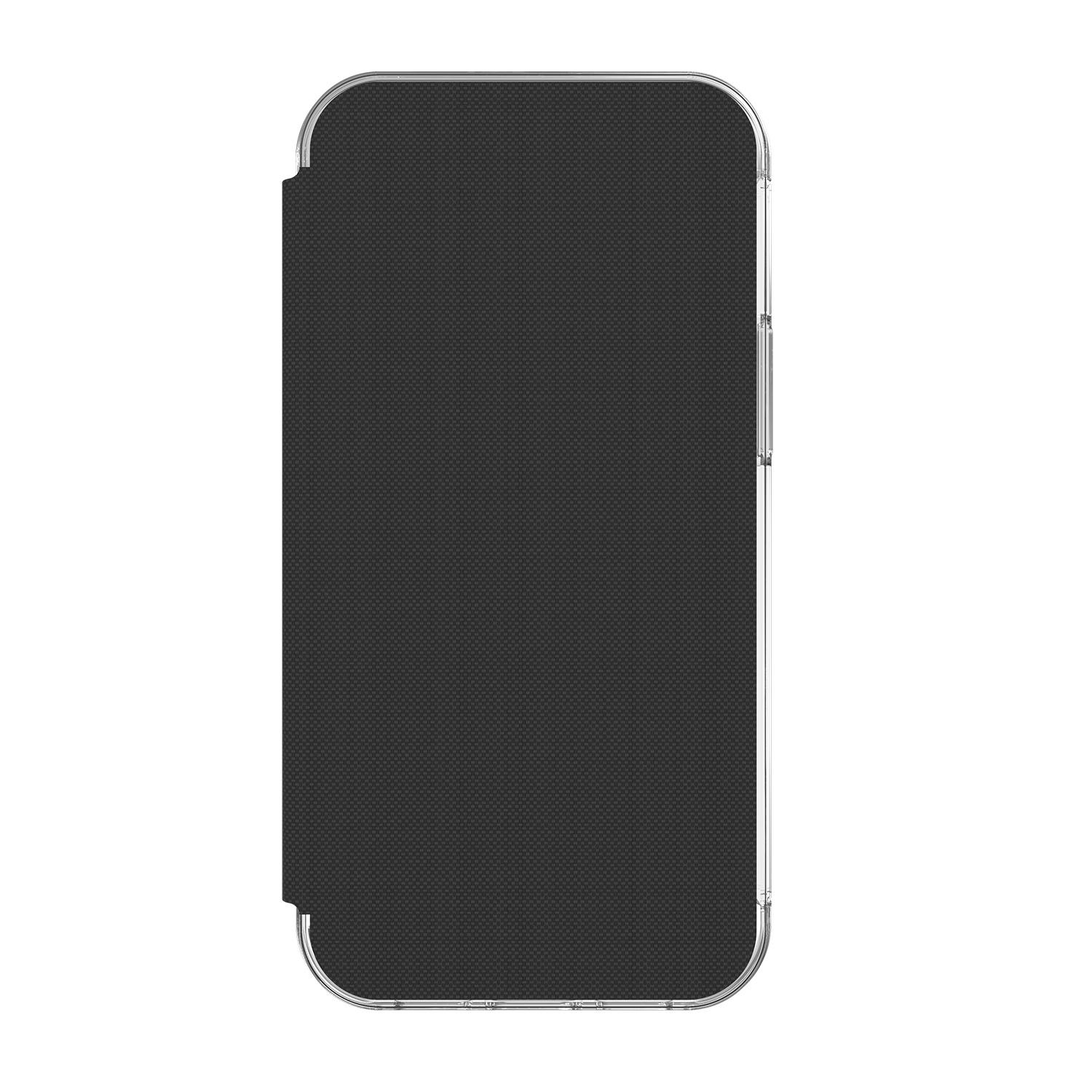 Wembley Flip Booktype iPhone 12 5.4 inch - Transparant - Transparant / Tra - Gear4