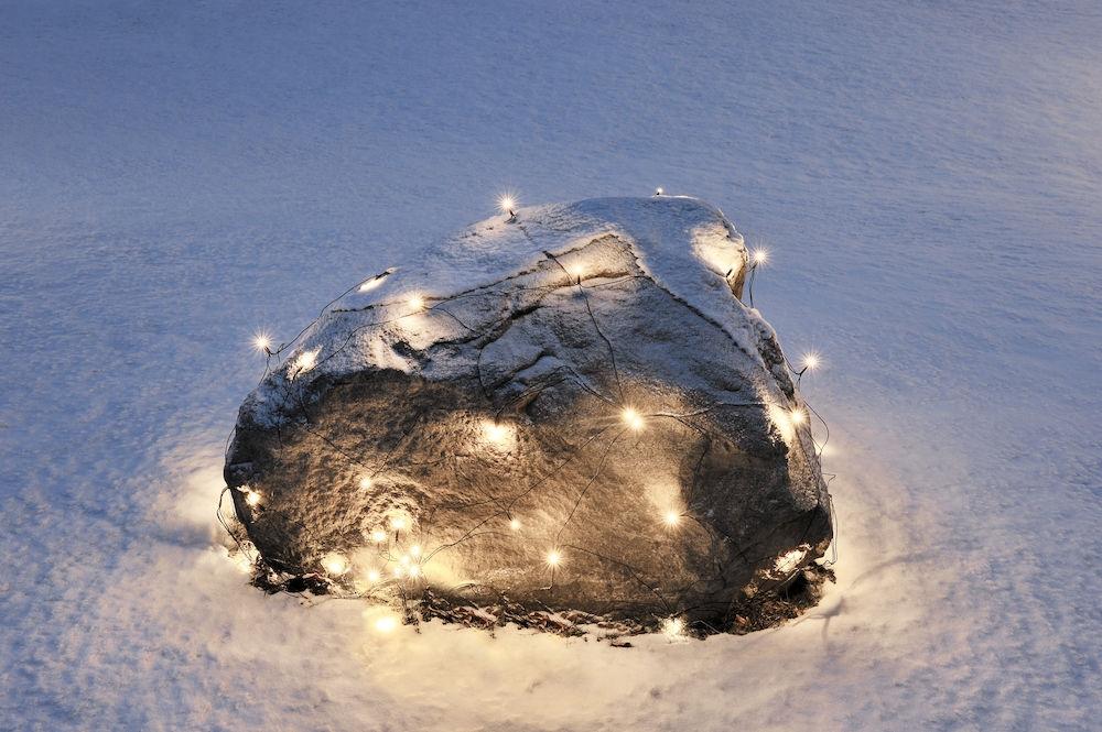 Netverlichting - led kerstverlichting buiten en binnen - 120 lampjes - 1 x 1 meter - extra warm wit