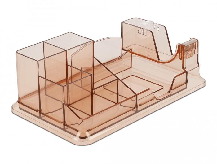 Delock Bureau-organizer transparant - Delock