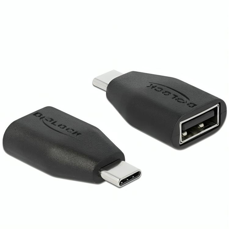 USB verloopstekker - Zwart - Delock