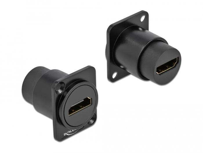 Delock D-type module HDMI-A-aansluiting naar aansluiting - Delock