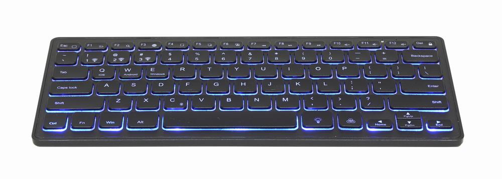 Clavier Bluetooth, noir, disposition US - Gembird