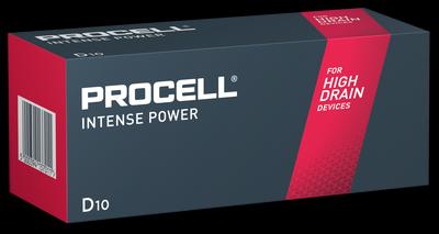Procell Intense Alkaline D/LR20 Pack de 10 - Duracell