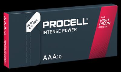 Procell Intense Alkaline AAA/LR03 10 pack - Duracell