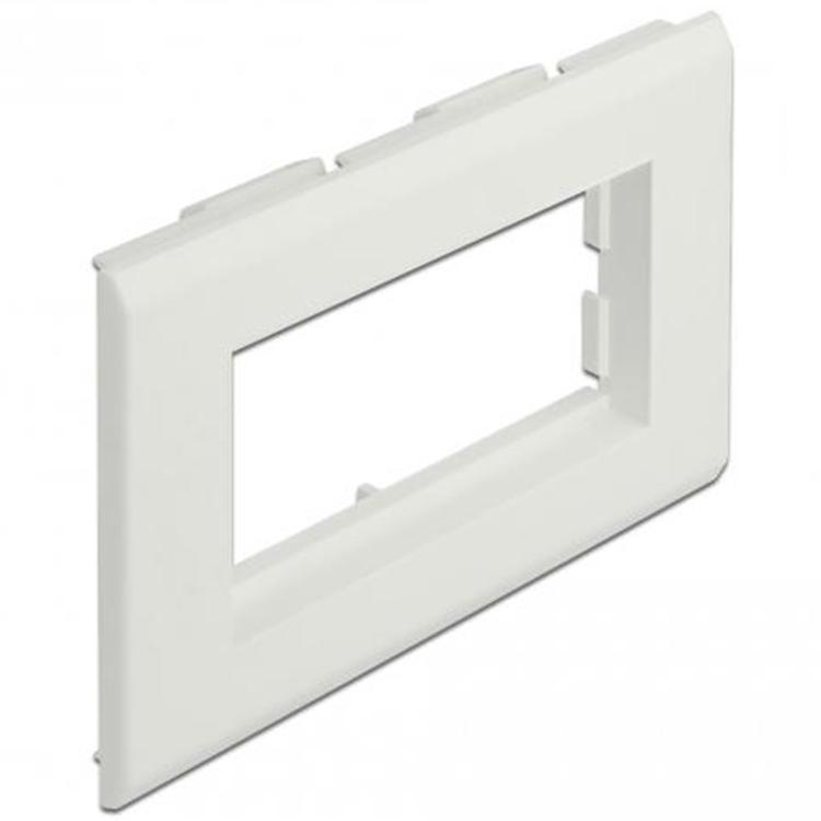 Delock Easy 45 Modulträger für Geräteeinbaukanal 130 x 80 mm - Delock
