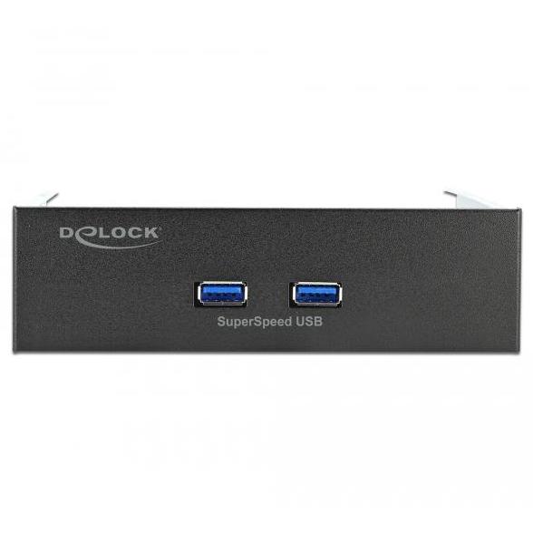 USB A frontpaneel - 2 poorten