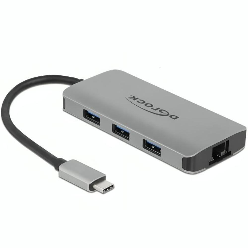 USB C naar A hub - 4 poorten - Delock