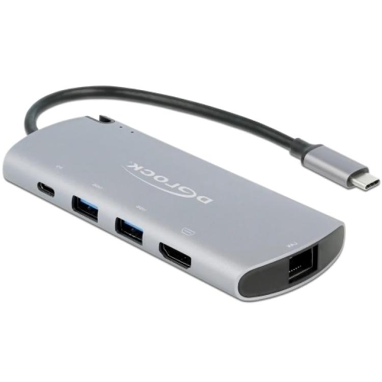 USB Type-C™ Dockingstation mit M.2 Slot - 4K HDMI / USB / LAN / PD 3.0 - Delock