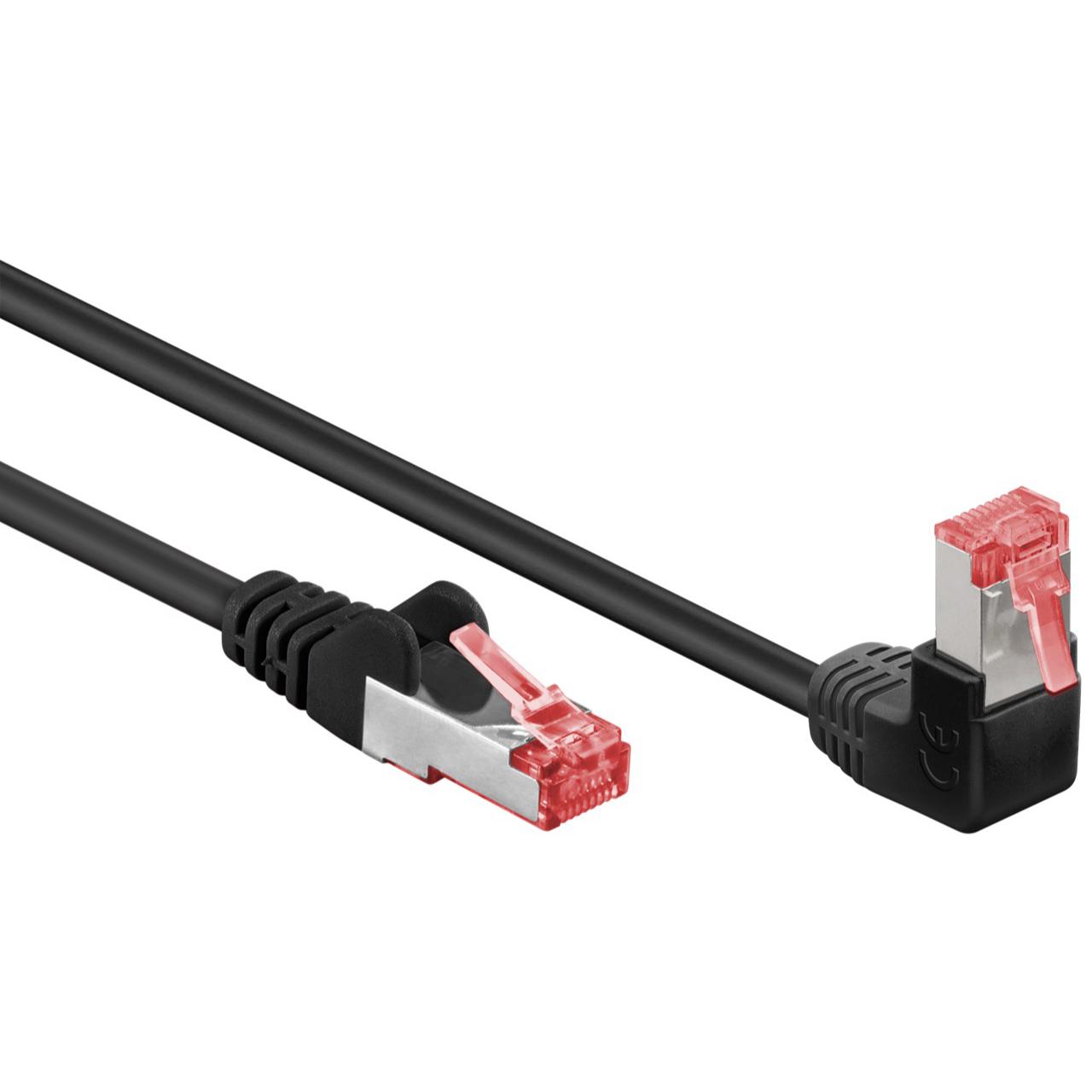 S/FTP Câble Cat 6 coudé