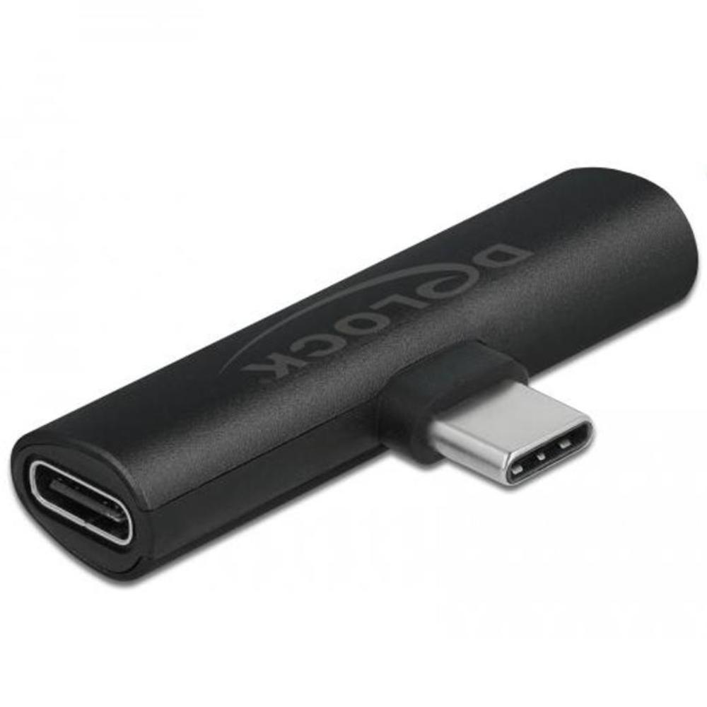 Adaptateur Delock USB Type-C™ vers 2 x USB Type-C™ PD noir