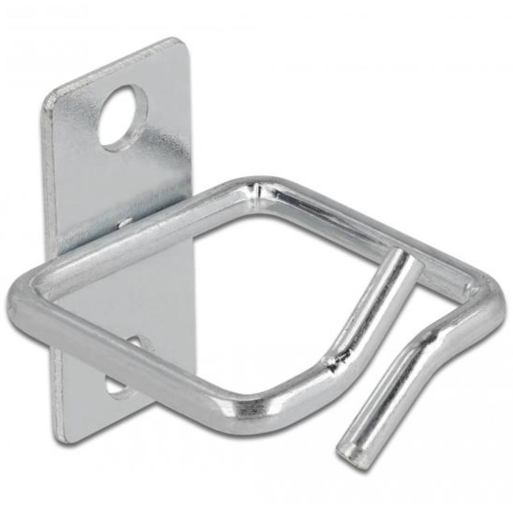 Delock Support Câble 40 x 40 mm avec Plaque de Montage Métal