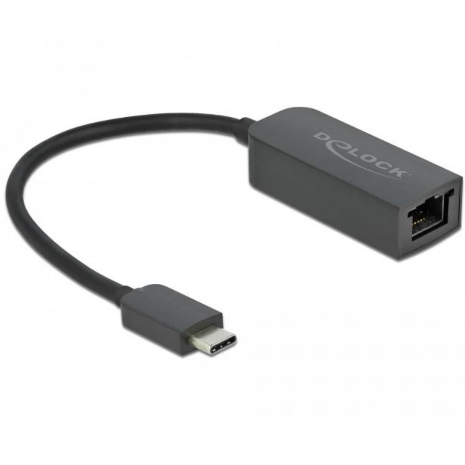 USB C ethernet adapter - USB 3.2 Gen 1 - Delock