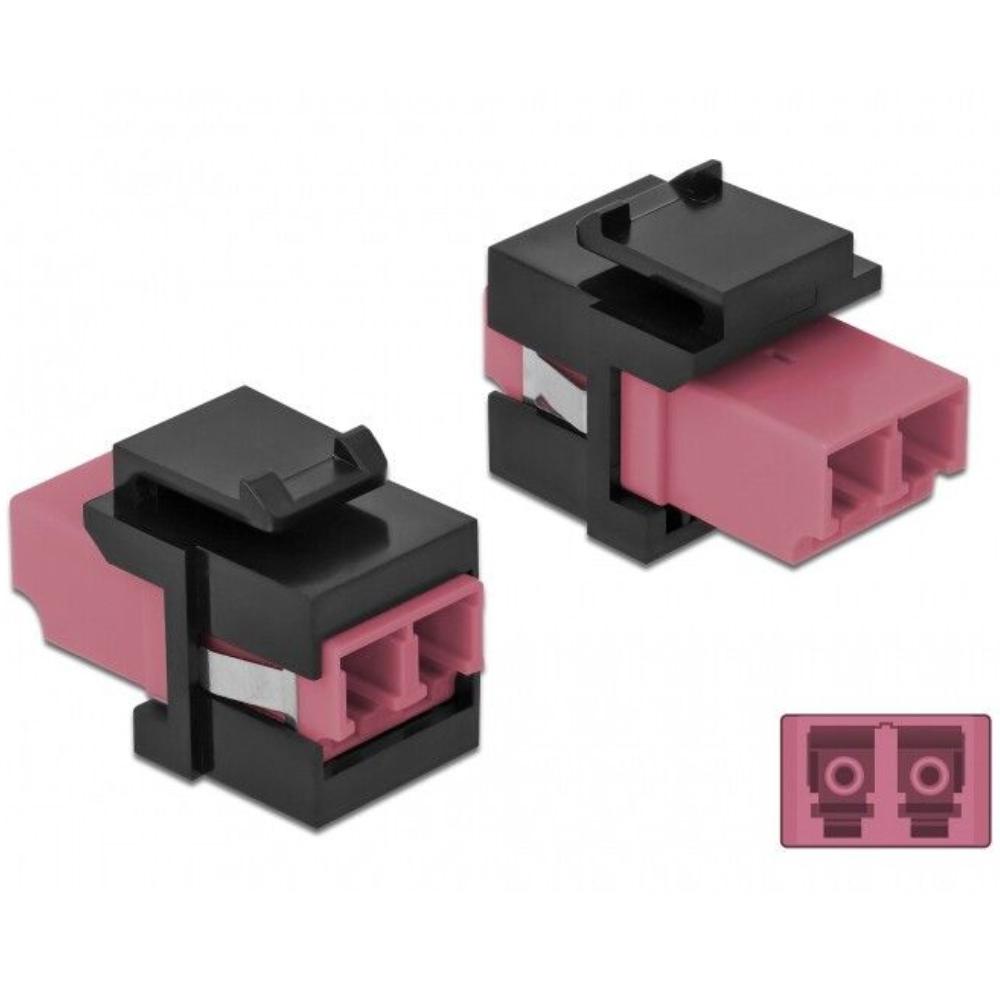 LC Duplex Multimode keystone - Delock