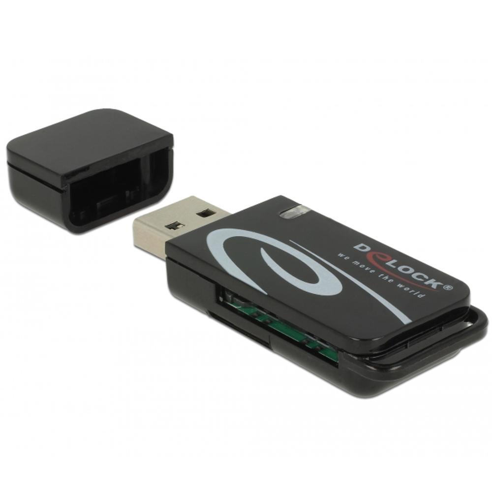 Lecteur de cartes mémoire de caméra de sentier micro-USB sur le