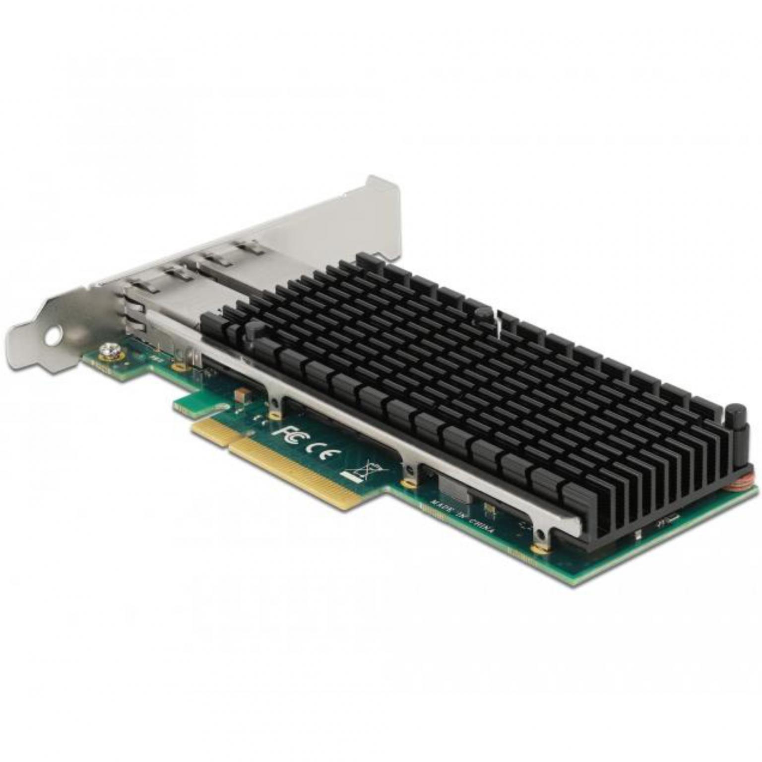 Carte réseau PCIe GIGABIT ETHERNET 2 ports - INTEL I82576 - Low