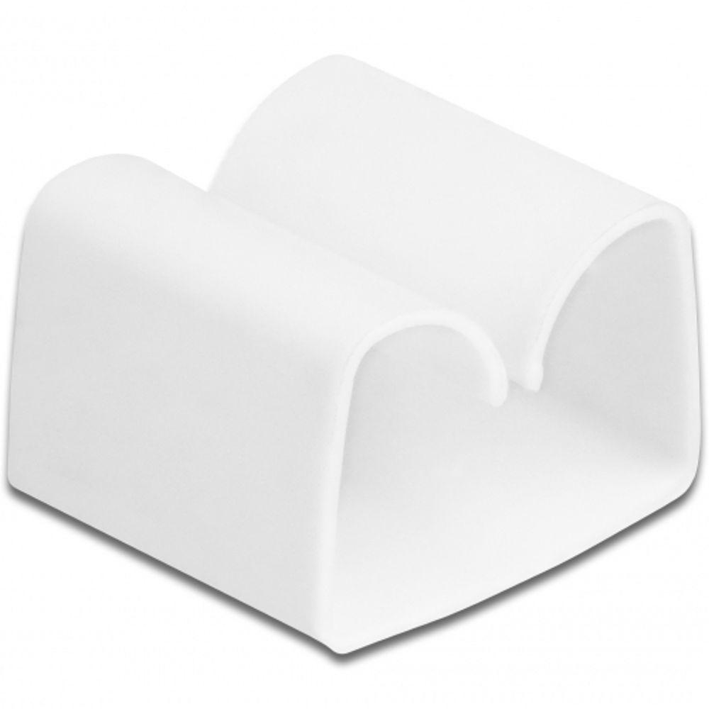 Delock Cable Holder Clip 2 pieces blanc - Delock