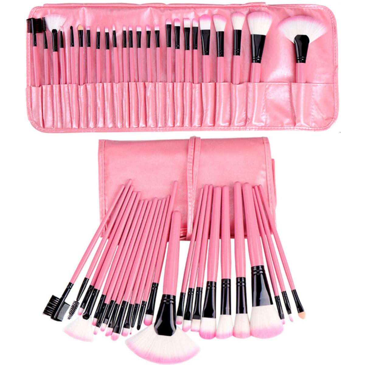 Make-up kwastenset met etui - Able & Borret
