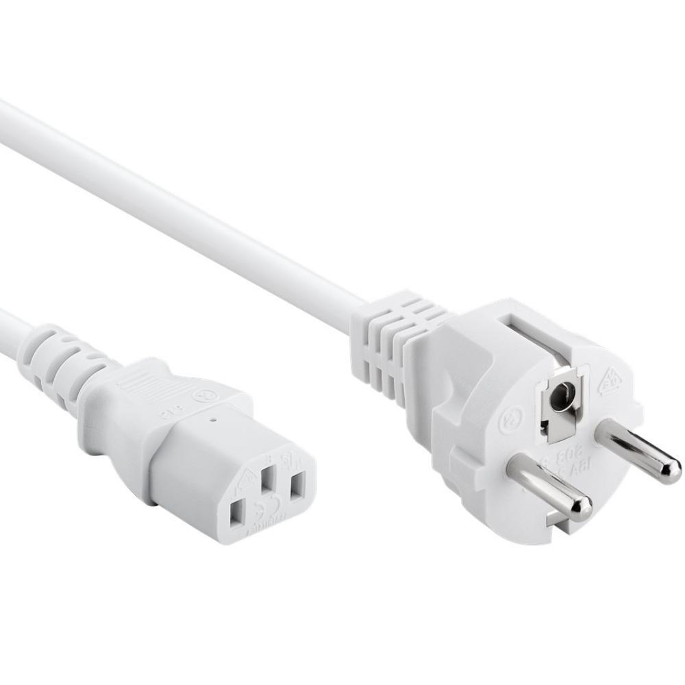 Cordon d'alimentation électrique IEC60320 C13 femelle à Schuko