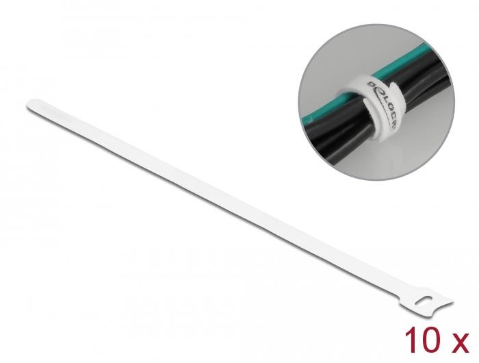 Klittenband - 300 mm - Wit - Delock