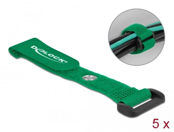 Klittenband - 150 mm - Groen - Delock