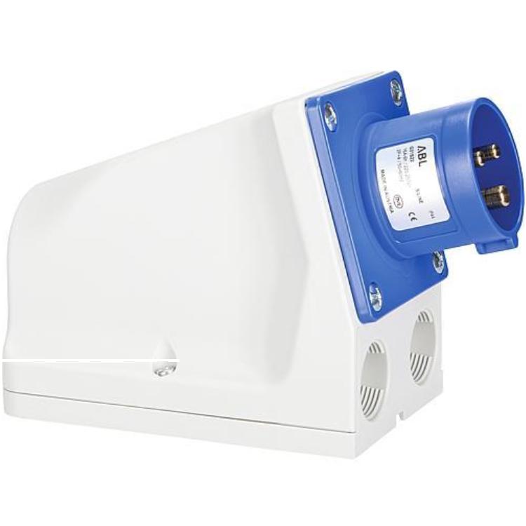 IP44 Krachtstroom aansluiting wandcontactdoos